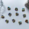 Yiwu nail art joias de diamante pilha flash Diamond Maillard amor nail art liga de diamante Pearl nail art diamante decorativo