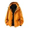 Chaqueta Soft Shell Tres en Uno Estilo Luo Tuo para Hombre, Cortavientos, Impermeable, Cálida, Chaqueta Deportiva para Exteriores, Chaqueta de Montañismo