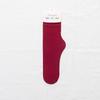 Calcetines para mujer estilo coreano media caña primavera y verano color caramelo medias delgadas seda de hielo calcetines apilados para mujer en marea calcetines de hielo estilo japonés y coreano