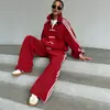 Nuevo Top Casual de Moda Amazon Primavera y Otoño con Tres Rayas y Detalle de Botones, Chaqueta Deportiva Vintage con Cuello Alto