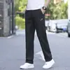 Calças Casuais Masculinas 2026 Novo Verão Finas Longas Roupa de Trabalho de Verão Esportivas Largas Retas para Homens