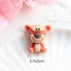 Parche Explosivo Mate de Animales de Dibujos Animados Accesorios de Joyería de Resina DIY Tocado Infantil Horquilla Material de Joyería