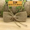 Flores de Corda de Cânhamo Feitas à Mão DIY Materiais de Renda Decorações Garrafas Tubos Juta Ambiente de Jardim de Infância Tecido Criativo Remendos