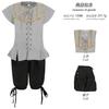 Ropa Cos Amazon medieval vikingo renacentista steampunk pirata ropa para juegos de rol