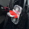 Braço de Liberação de Travamento de Porta de Silicone Trava de Porta de Carro Almofada Amortecedora Espessa Adesivo Anticolisão Proteção Abrangente Operação Silenciosa