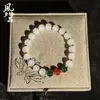 Collar Sintético para Mujer, Regalo para Mamá, Estilo Coreano, Sencillo, para Mujeres de Mediana Edad y Mayores, Collar para Clavícula del Día de la Madre, Elegante, Versátil, Conserva el Color