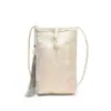 Moda Nuevo Estilo Chino Bolsa Pequeña para Teléfono Móvil Bolso de Mujer Fresco Nicho Bolso de Hombro Único Cruzado Ligero Elegante