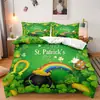 Juego de Cama de Tres Piezas Shein Temu St. El Juego de Cama Decorativo de Tres Piezas de Patrick Se Puede Emitir Jit