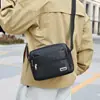 Bolsa Transversal Masculina de Comércio Exterior, Bolsa de Ombro Único, Bolsa de Caixa Multiuso Casual para Exterior, Bolsa Masculina Fashionável Estilo Comércio Exterior