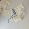 Bragas Sexy de Encaje para Niña Joven, Estilo Verano Delgado de Tiro Bajo, Estilo Puro Deseo, Calzones con Lazo, Venta al por Mayor de Una Pieza