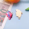 Mistura 20 Gotas de Cor Borboleta do Amor Pingente Pequeno de Liga DIY Pingente Feito à Mão Acessórios para Pulseira Colar