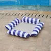 Colchoneta Flotante Inflable de Malla de Cuatro Compartimentos para Exteriores, Cama Flotante Plegable con Respaldo de Malla, Productos Inflables para Agua, Sillón, Cama Flotante