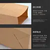 Bolsa plana desechable de papel Kraft para refrigerador, bolsa para alimentos, pequeña para llevar, bolsa de embalaje a prueba de aceite, grande