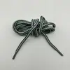 Cadarços coloridos direto da fábrica, cordões de poliéster para moletons, calças esportivas casuais, zíperes de bolsas, cordões redondos artesanais para DIY