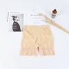 Shorts de seguro de seda de gelo das mulheres de verão sem costura de íon de prata mais calças de segurança de renda com engrenagem interna anti-exposição atacado