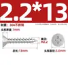 Tornillos Autorroscantes Avellanados Gb846 Acero Inoxidable 304 Cabeza Plana Phillips Tornillos para Madera Extendidos M2.9M3.5M4.2M5.5