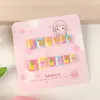 Venta directa de fábrica parche de uña vestible para niños manicura adhesiva de relieve linda para niños 12 piezas pieza de uña terminada