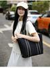 Bolso de Hombro Simple de Estilo Coreano Nuevo Transfronterizo Bolso de Axila Moderno para Mujer de Moda Gran Capacidad Bolso Tote de Alta Gama