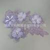 Encaje Bordado de Malla Flor de Alta Calidad Estilo Pastoral Primavera Dulce Elegante Broche Tridimensional Ramillete Decoración de Flores que Combina con Todo