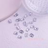 Taladro de uñas de alta gama k9 taladro de circonio LZ uña cobre uña joyería soporte para anillos accesorios tridimensional Super Flash gota de agua diamante de color