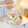 Organizador de Escritorio Transparente de Acrílico para Esencias de Uso Único, Cosméticos, Muestras de Cuidado de la Piel y Artículos Varios
