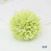 Simulación de flor de diente de león, decoración de boda, corona de bricolaje, arreglo floral, accesorios de fotografía, tela de seda, bola de espinas, flor
