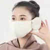 Outono e inverno de 2022 Nova máscara quente com proteção para os ouvidos, espessa, à prova de vento e frio, máscara para ciclismo, homens e mulheres, moda coreana