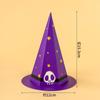 20.24 millones de Adorno de Bola de Mousse Tema Día Festivo Sombrero de Dulce Decoraciones para Pastel Linterna de Calabaza Adornos Felices Fiestas