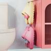 Estante para Zapatillas con Ventosa Estante de Almacenamiento de Zapatos sin Taladro para Baño Estante de Almacenamiento con Gancho para Zapatillas de Drenaje Montado en la Pared del Baño
