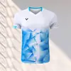 Uniformes de Entrenamiento de Bádminton de Manga Corta, de Secado Rápido y Transpirables para Hombres, Mujeres y Niños, Uniformes de Clase de Entrenamiento, Uniformes de Club, Uniformes de Competición
