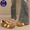 Zapatos de Plataforma Versátiles de Nicho Dopamina Otoño Zapatos de Entrenamiento Alemanes 2026 Nuevo Estilo Zapatos Casuales Deportivos que Aumentan la Altura