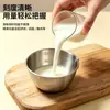Bol de acero inoxidable para cocinar ECHO importado de Japón, con escala, para batir huevos, mezclar ingredientes, preparar ensaladas y preparar platillos