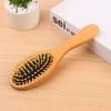 Fábrica venta al por mayor peine de madera con aguja y bolsa de aire, peine para el cuidado del cabello rizado, peine de madera con cojín de aire, peine de tabla grande, peine para masaje para el cuidado de la salud
