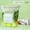 Bolsas de almacenamiento para refrigerador, bolsas herméticas para alimentos para uso doméstico, bolsas de refrigerador autosellables para porcionar alimentos, bolsas de almacenamiento y sellado