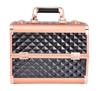 Celebridad de Internet Nuevo Lugar Oro Rosa Grande Dos Capas Cuatro Cajas Caja Cosmética Caja de Manicura Caja de Tatuajes Caja de Almacenamiento