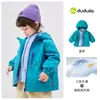 Dududu Home Chaqueta Infantil Estilo Otoño Ropa Exterior para Niños Sudadera con Capucha para Niñas Forro para Bebé Forro Polar de Otoño Ropa Infantil