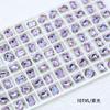 Dongzhou Crystal 13*18 Diamante de Imitación Multifacetado Largo Octogonal de Fondo Puntiagudo Diamante de Imitación de Vidrio K9 Accesorios de Joyería DIY Venta al por Mayor Arte de Uñas