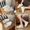 Zapatillas Blancas de Mujer con Plataforma Gruesa de 7 cm para Mujeres Bajitas, Bestseller Otoño 2026, Zapatos Deportivos Versátiles, Casuales y Duraderos