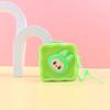 Monedero de silicona para niños, bonito monedero con colgante de dibujos animados, monedero con auriculares, bolsa pequeña para guardar dinero.