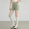 Shorts de Yoga para Mulheres 2026 Novo Cintura Alta Emagrecedor Esportes de Corrida Ciclismo Shorts Que Podem Ser Usados Fora Pilates Calças Fitness