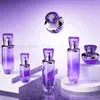 Material de Embalagem de Vidro Cosmético Conjunto para Cuidados com a Pele Frasco Vazio Elegante 30g Boca Larga Creme para Olhos 40ml Frasco com Bomba Emulsão de Água Essência
