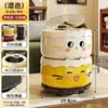 Papelera Creativa con Forma de Gato para Uso Doméstico, Estilo Lujo Ligero, con Ruedas, Gran Capacidad, Alto Valor Estético, Pieza Decorativa Móvil, Cubo de Basura para Cocina