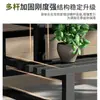 Soporte de flores de hierro forjado, estante de escalera de varias capas para balcón, soporte para plantas suculentas para patio exterior, estante de pie para macetas para sala de estar