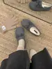 Zapatos Birkenstock Vintage Estilo Mori para Aumentar la Altura para Mujer 2025 Nuevos Mocasines de Peluche Cálidos con Lazo Zapatos de Algodón