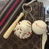 Llavero Colgante Mini Béisbol Transfronterizo Accesorios Deportivos Casuales Softbol Béisbol Pequeños Accesorios Fabricante de Manualidades