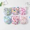 Fábrica de Origem Novos Fraldas para Gatos e Cachorros Primavera e Verão Estampa de Filhote Fraldas de Velcro para Pet