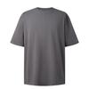 Nueva Camiseta de Algodón Puro de Peso Pesado 260g Hilo Doble 32s Cuello Redondo Manga Corta para Hombre Transpirable Holgada Estampado Americano Personalización