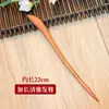 Horquilla de Madera de Durazno Estilo Antiguo Simple Horquilla de Verano Disco de Madera para el Cabello Moderno Adorno para la Cabeza de Uso Diario Combinable Nueva Horquilla de Sándalo Hecha a Mano