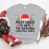 Camiseta de moda para mujer, divertida, "Olvídate del regalo oculto", camiseta navideña, blusa para mujer