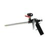 Fabricante de Foshan Agente Espumante Metálico Sin Limpieza Pistola de Pegamento Aleación de Aluminio Pistola de Pegamento Espumante Especial para Puertas y Ventanas Pistola de Pegamento Sellador
